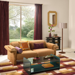 Susana Velvet Panne Curtain with Hidden Tabs - thumbnail 3