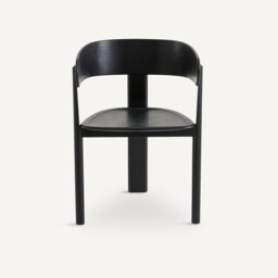 Gallina Dining Chair in Oak and Marais Veneer - thumbnail 2