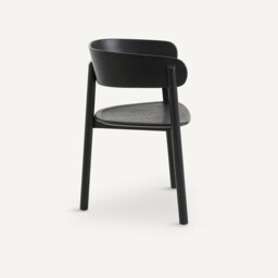 Gallina Dining Chair in Oak and Marais Veneer - thumbnail 3