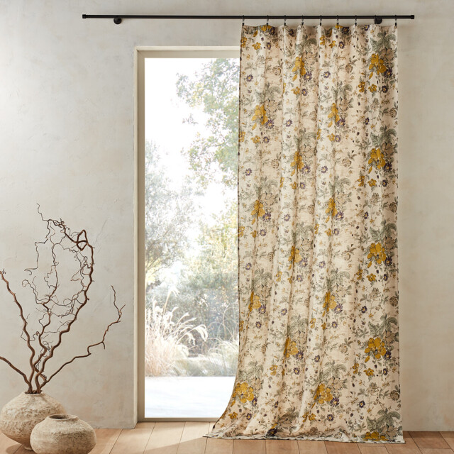 Alizou Single Linen Curtain - image 1