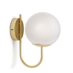 Moricio Opaline Glass Wall Light