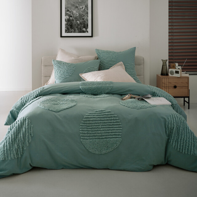 Soren Tufted 100% Cotton Duvet Cover - image 1