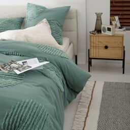 Soren Tufted 100% Cotton Duvet Cover - thumbnail 2