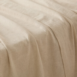 Marnie Flat Sheet in Washed Cotton/Linen - thumbnail 3