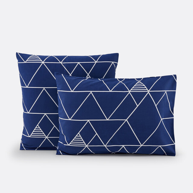 Odin Geometric Cotton Pillowcase - image 1