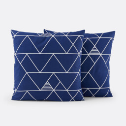 Odin Geometric Cotton Pillowcase - thumbnail 2