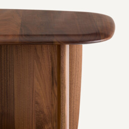 Iloss Small Solid Walnut Coffee Table - thumbnail 4