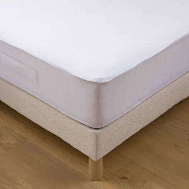 Absorbent Waterproof Anti-Dust Mite Fleece Mattress Protector, Max. Height 30cm