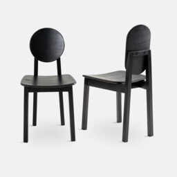 Set of 2 Tribal Ash Chairs - thumbnail 3