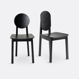 Set of 2 Tribal Ash Chairs - thumbnail 1