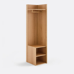 Senssia Reversible Hallway Coat Rack with Mirror - thumbnail 4