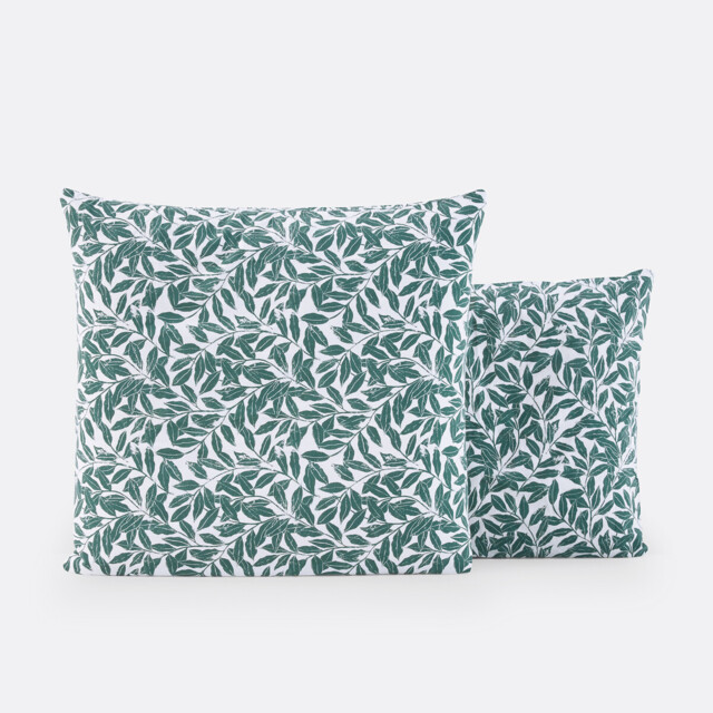 Feuillage 100% Washed Cotton Pillowcase