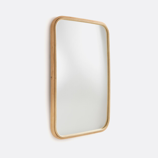 Nogu 60 X 90cm Rectangular Rattan Mirror - image 1