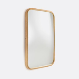 Nogu 60 X 90cm Rectangular Rattan Mirror