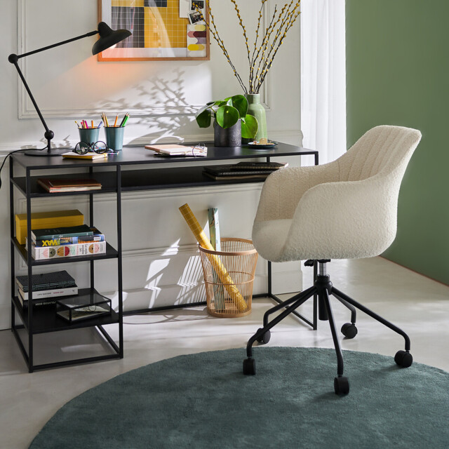 Renzo Large Round Tufted Cotton Rug - image 1