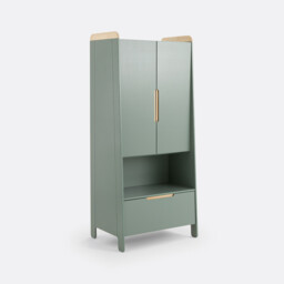 Arturo Children's Wardrobe in Pine and MDF - thumbnail 1