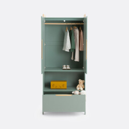 Arturo Children's Wardrobe in Pine and MDF - thumbnail 4