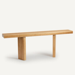 Olaga Console Table in Oak and Veneer - thumbnail 4