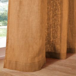 Onega Concealed Tab Top Curtain in Washed Linen - thumbnail 3