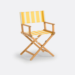 Veniza Acacia & Canvas Director's Chair - thumbnail 1