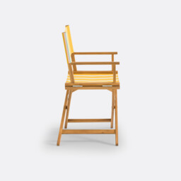Veniza Acacia & Canvas Director's Chair - thumbnail 3