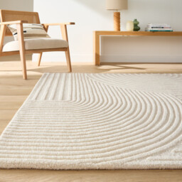 Melko 100% Wool Graphic Print Rug