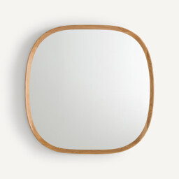 Orion Mirror in Organic Solid Oak and MDF H80cm