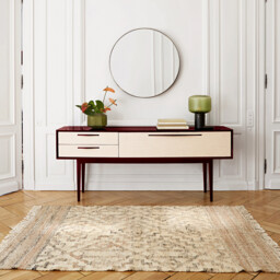 Jelena Hand Woven Fringed Jute Rug - thumbnail 2