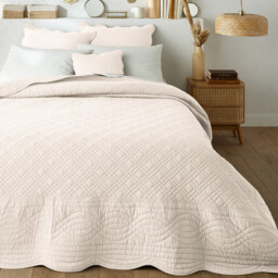 Scenario Quilted 100% Cotton Cushion Cover - thumbnail 2