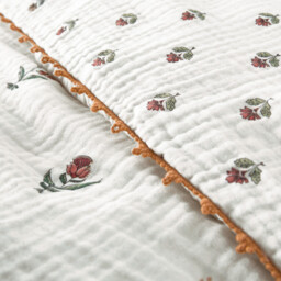 Emeline Cotton Muslin Child's Duvet Cover - thumbnail 3
