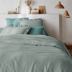 Kumla Plain Cotton Muslin Duvet Cover
