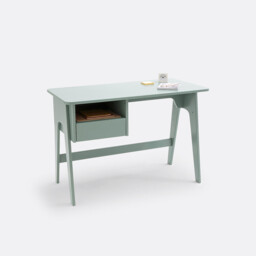 Adil Retro Vintage Style Pine Desk - thumbnail 1
