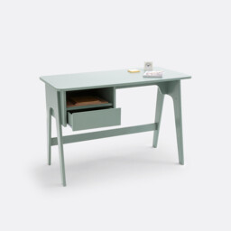 Adil Retro Vintage Style Pine Desk - thumbnail 3