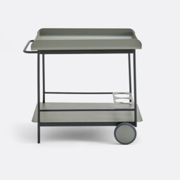 Fleury Wheeled Storage Trolley in Steel - thumbnail 4