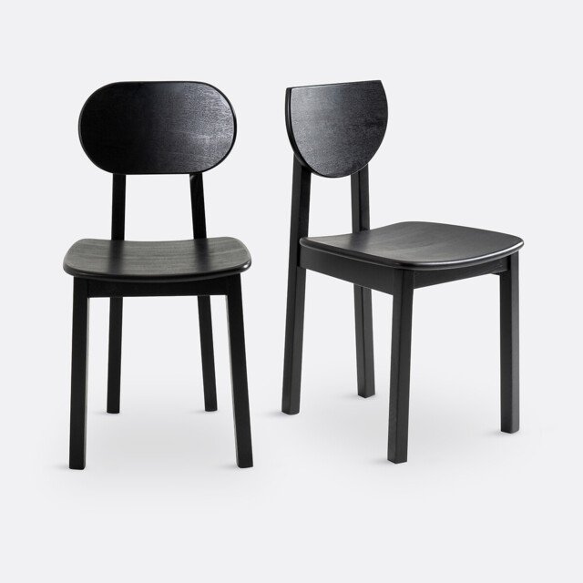 Set of 2 Tribal Ash Chairs - image 1