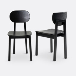 Set of 2 Tribal Ash Chairs - thumbnail 3