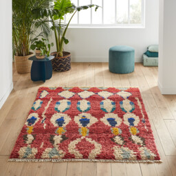 Shiva Berber-Style Coloured Rug