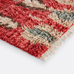 Shiva Berber-Style Coloured Rug - thumbnail 4