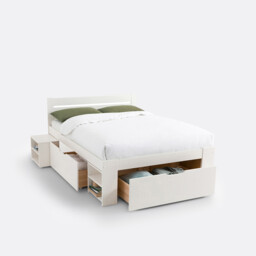 Konni Bed with Drawers and Bedside Tables - thumbnail 3