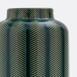 Estria Ceramic Vase, Height 31cm - thumbnail 3