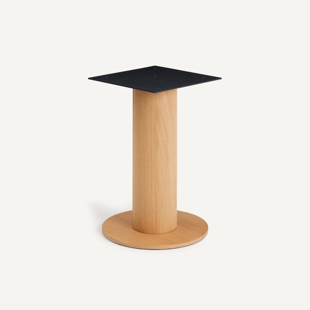 Talmo Oak Veneered Table Base - image 1