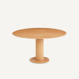 Talmo Oak Veneered Table Base - thumbnail 3