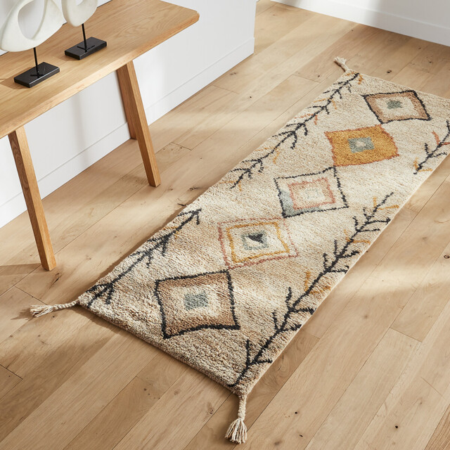 Mirjana Berber Style Hand Woven Wool Runner - image 1