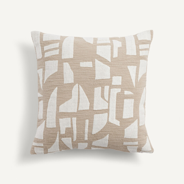 Solona Embroidered Fleece Cushion Cover - image 1