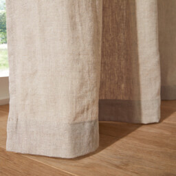 Onega Washed Linen Curtain with Pencil Pleat and Wave - thumbnail 3