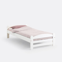 Loan Solid Pine Bed with Bed Base - thumbnail 1