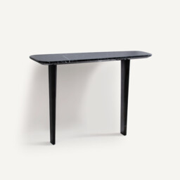 Dolmena Marble & Metal Console Table