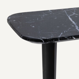 Dolmena Marble & Metal Console Table - thumbnail 4
