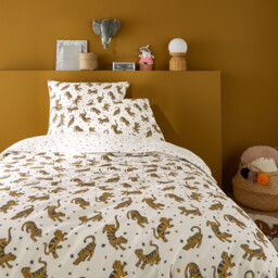 Tigris Tiger 30% Recycled Cotton Duvet Cover - thumbnail 3