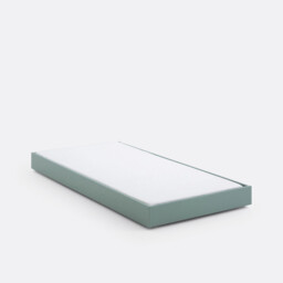 Adil Vintage Retro Style Trundle Bed, Single - thumbnail 2